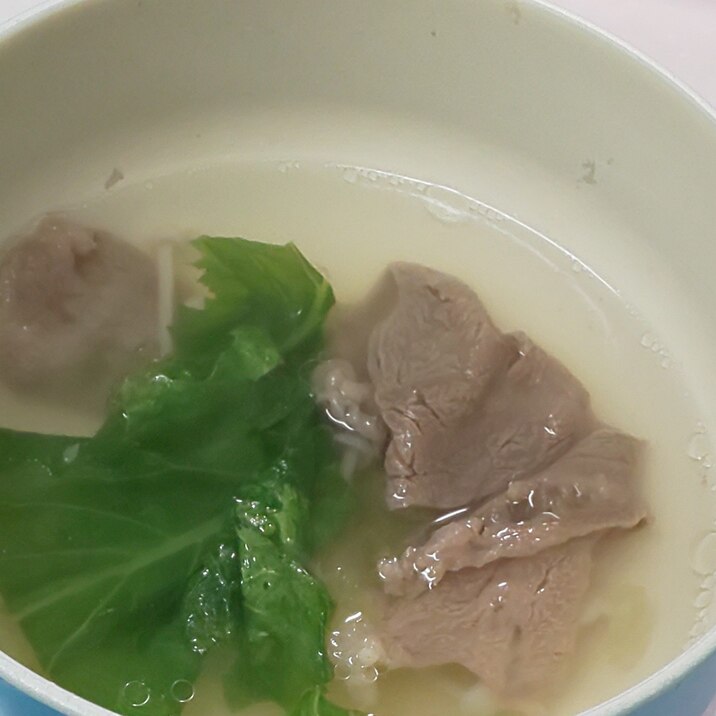 ☆牛肉と野菜の中華スープ☆